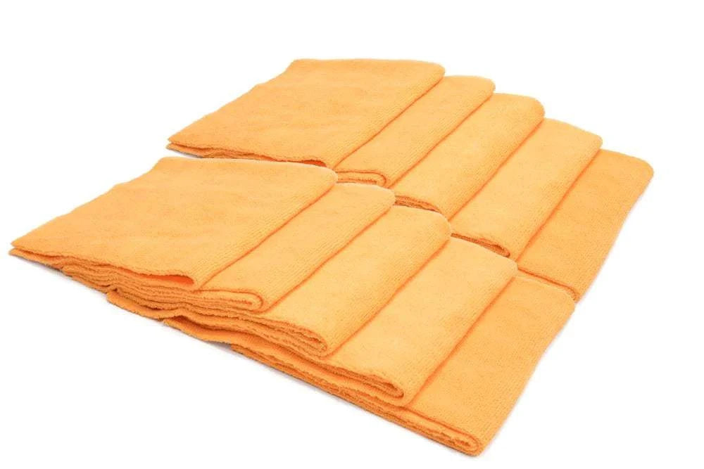 390GSM Microfiber Towel 10 Pk Orange