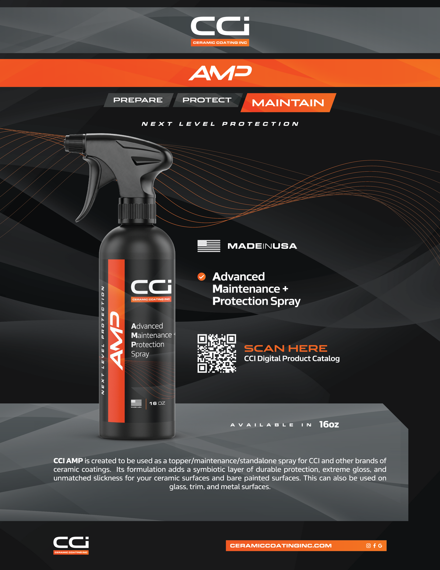AMP Advanced Maintenance Protection Spray 16oz