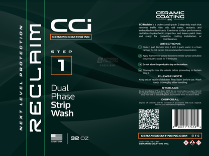 Reclaim Deacon Soap  ( Step 1 Low-PH & 2 Hi-PH )