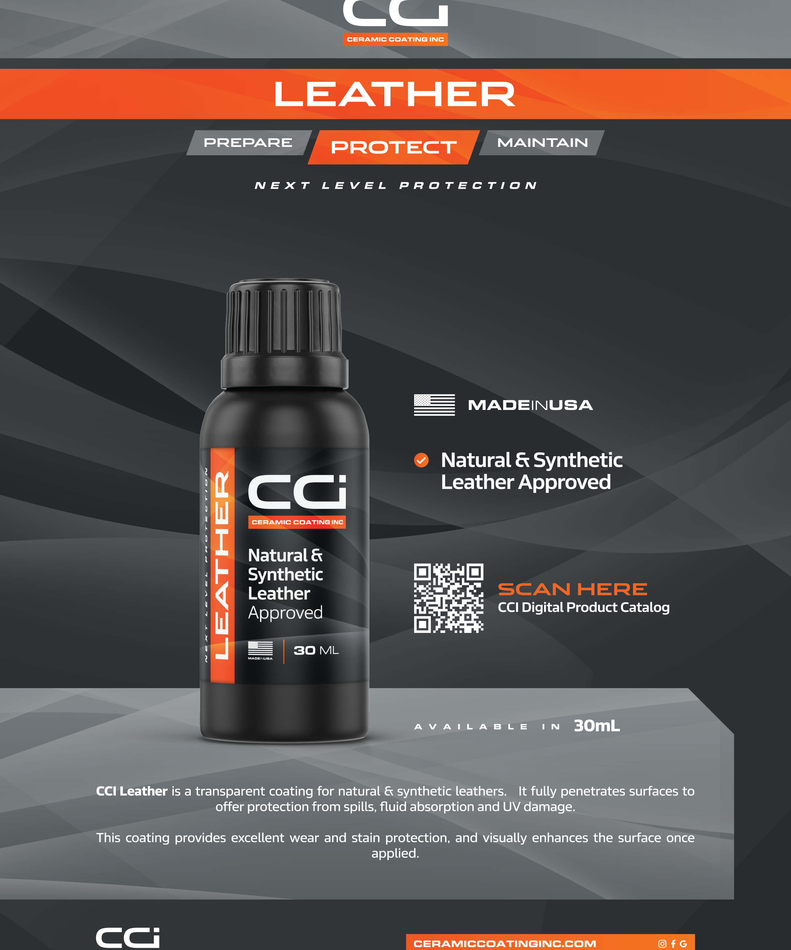 CCI Leather Coating 30ML