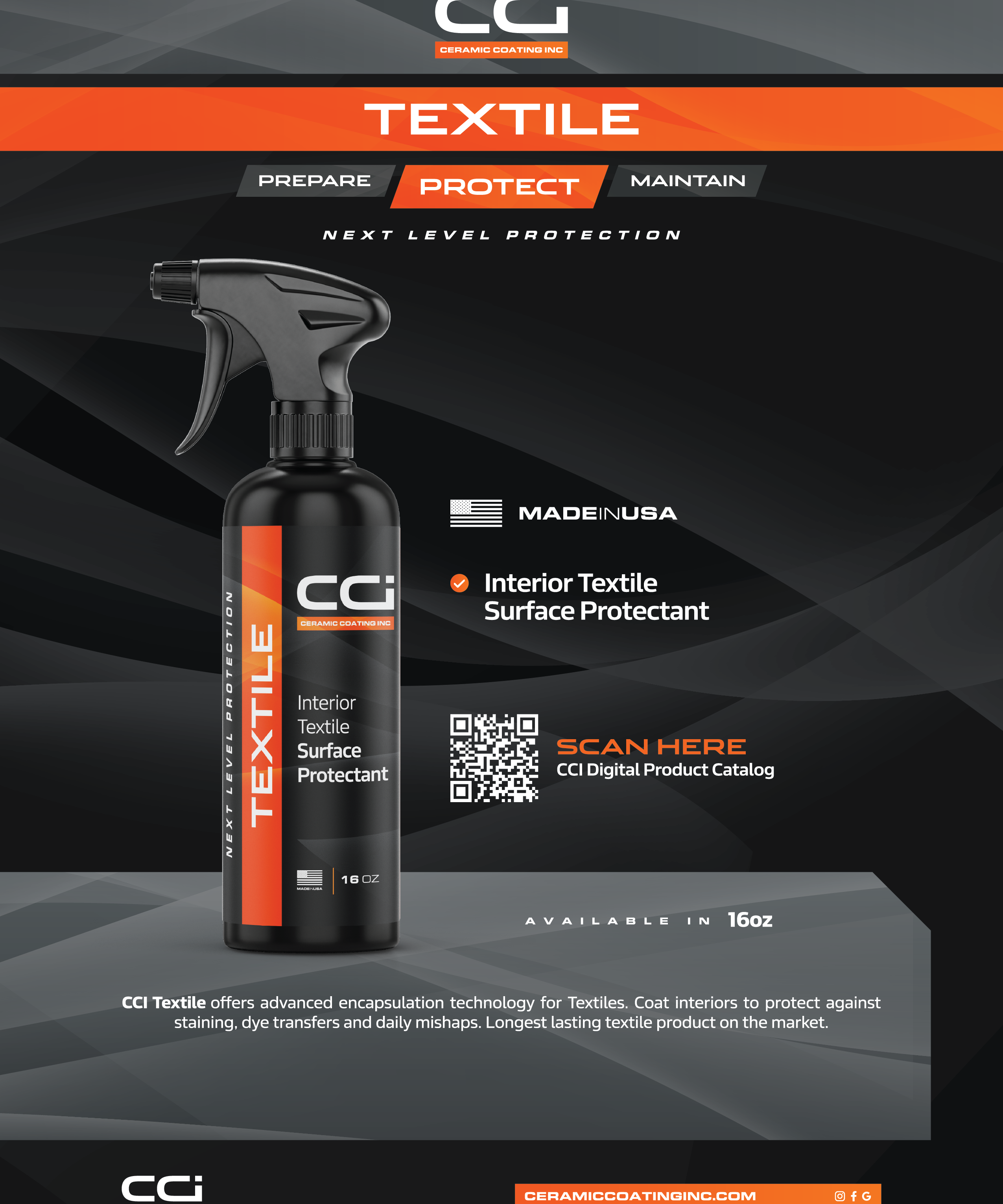 CCI Textile Protectant 16oz